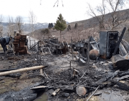 Junín de los Andes: Un incendio en la Escuela 306 dejó daños totales