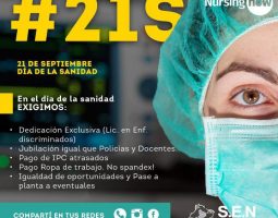 Salud: Los profesionales denuncian que la pandemia demuestra el deterioro en las condiciones laborales que existían previamente