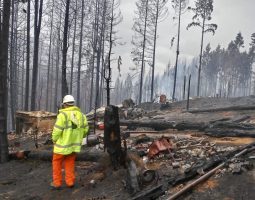Incendios en El Bolsón: “El fuego no está apagado, está controlado y contenido”