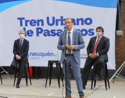 Tren a Plottier: Meoni, Gutiérrez y Gaido participan del viaje de prueba