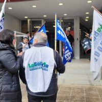 Los bancarios se movilizaron en repudio a un despido sin causa