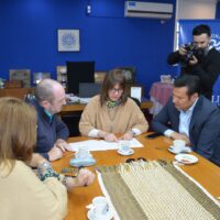 La Rectora de la UNCo se reunió con diputados nacionales